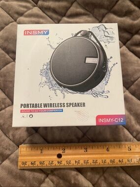Portable Wireless Speaker - Black (-C12)